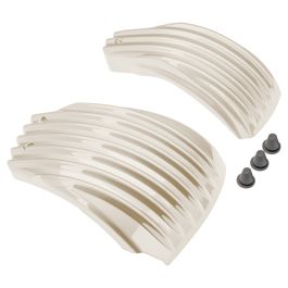 Color Matched Ribbed Battery Covers for Harley® Softail '18-'24