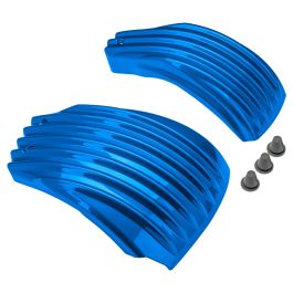 Color Matched Ribbed Battery Covers for Harley® Softail '18-'24