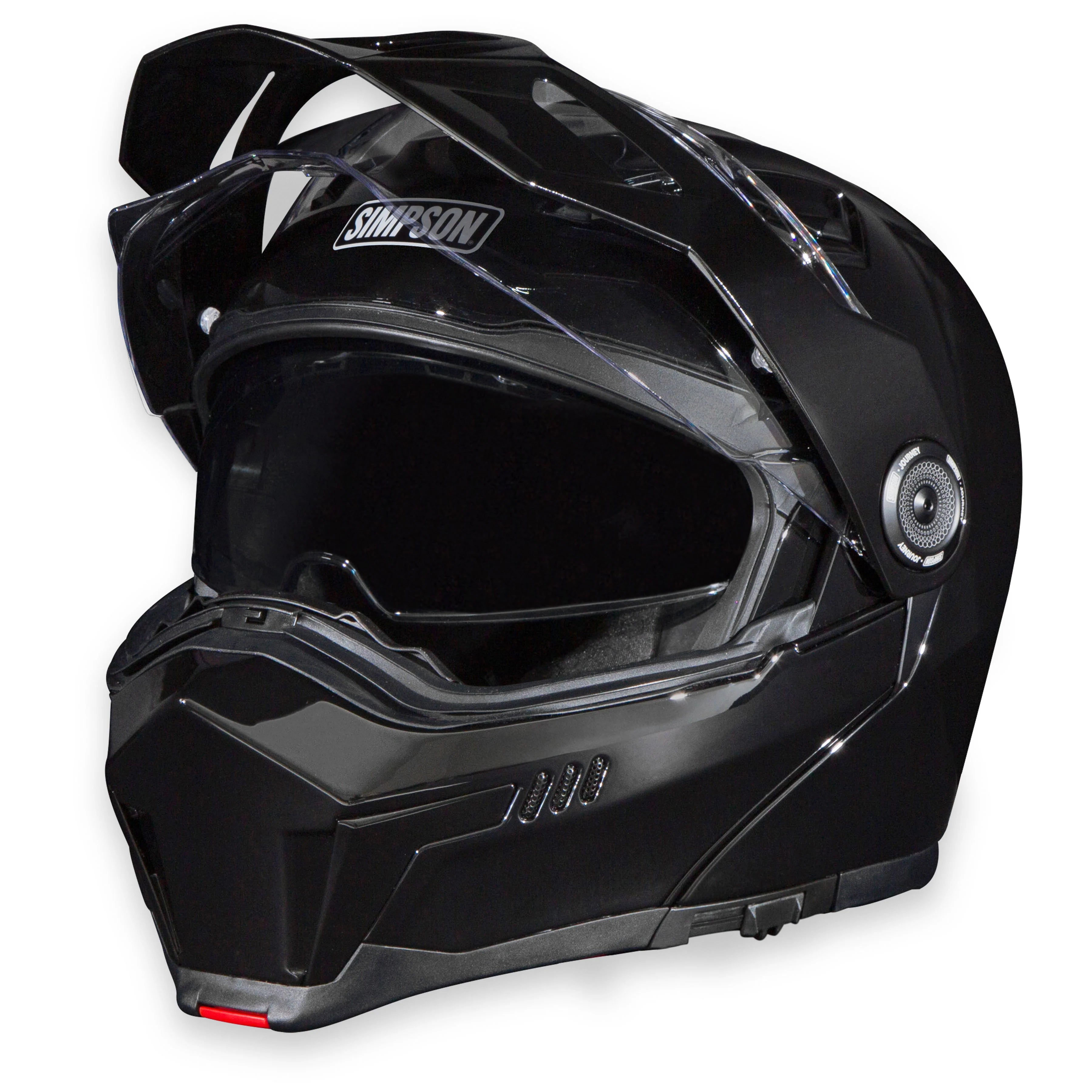 Simpson Motorcycle Journey Bandit Helmet - Black – Tucker Speed