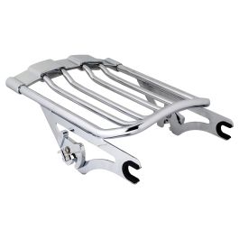 Chrome Air Glide Two Up Luggage Rack for Harley Touring '09-'26