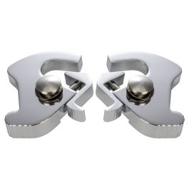 Quick Release Latch / Clamp Kit in Chrome for Harley-Davidson® Motorcycles