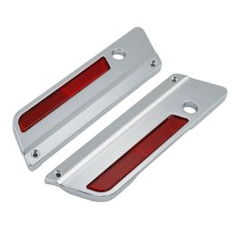 Chrome Saddlebag Latch Covers for Harley® Touring '94-'13