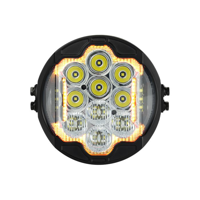 HogWorkz 7" LED Silvertooth™ Performance Headlight for Harley® Low Rider ST '22-'26 - HW167014