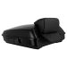 Unpainted Razor Tour Pack w/ Slim Backrest & Black Hardware for Harley® Touring '97-'26