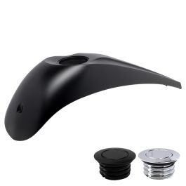 Unpainted Low Profile Tank Topper™️ Dash Console for Harley-Davidson® Touring '08-'23