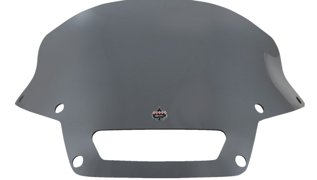 Klock Werks Flare Windshield - FXLRST - 6" - Dark Smoke