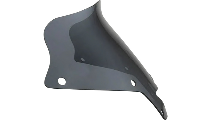 Klock Werks Flare Windshield - FXLRST - 6" - Dark Smoke