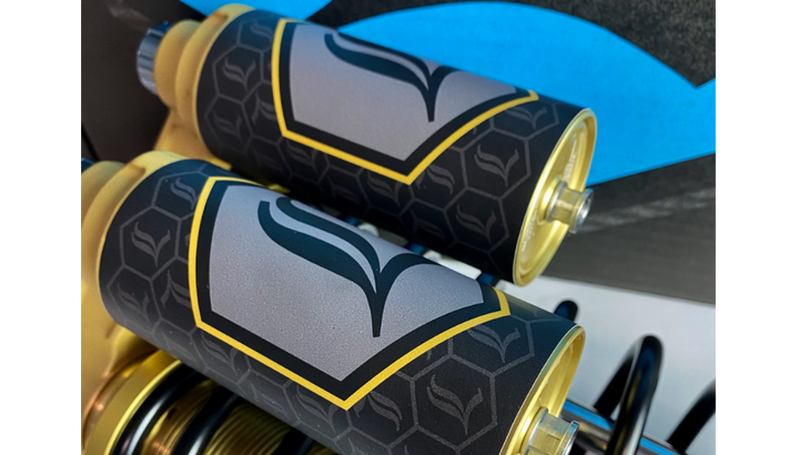 Legend Revo ARC Canister Decals - Gold