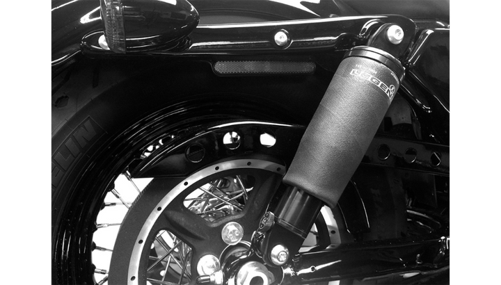 Legend AIR-A Adjustable Sportster Air Suspension - Standard - Black - For Non ABS 14 & Newer Sportsters