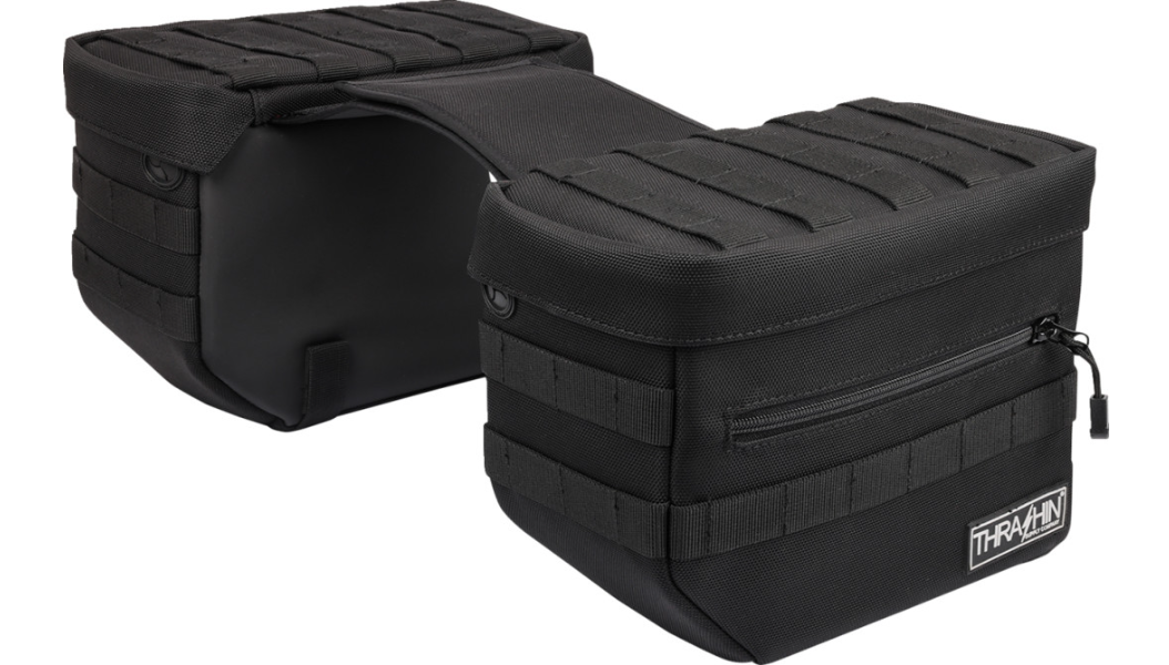 Thrashin Essential V3 Saddlebags - Black