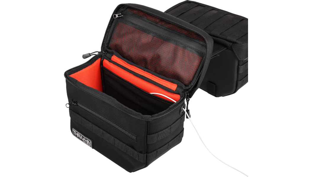 Thrashin Essential V3 Saddlebags - Black