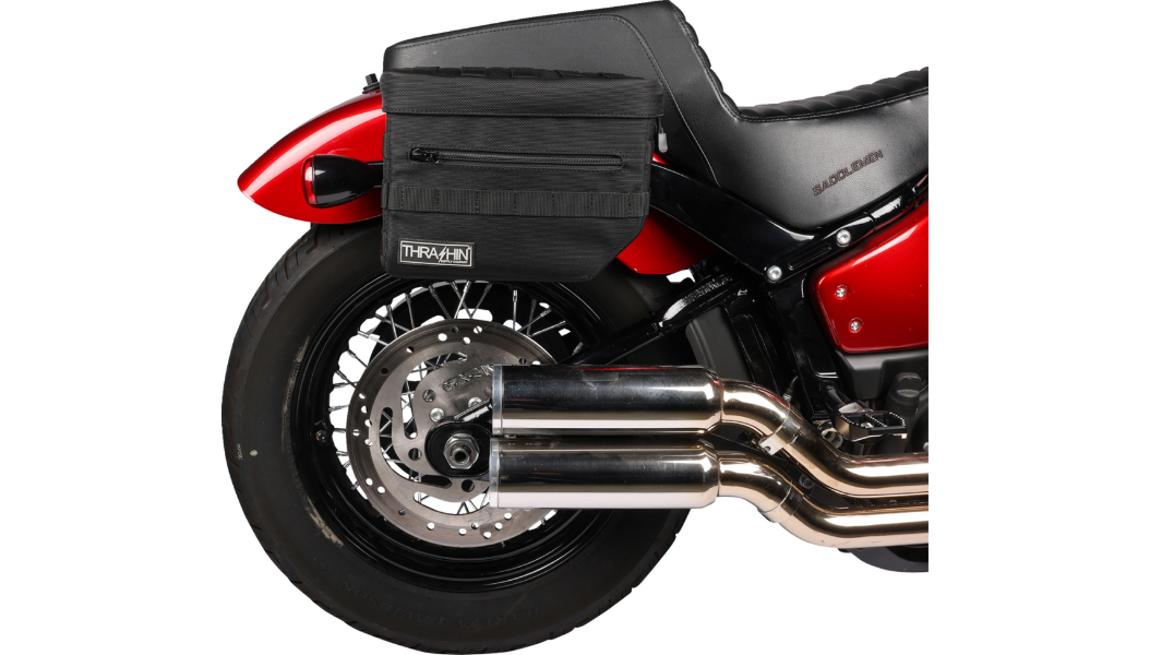 Thrashin Essential V3 Saddlebags - Black