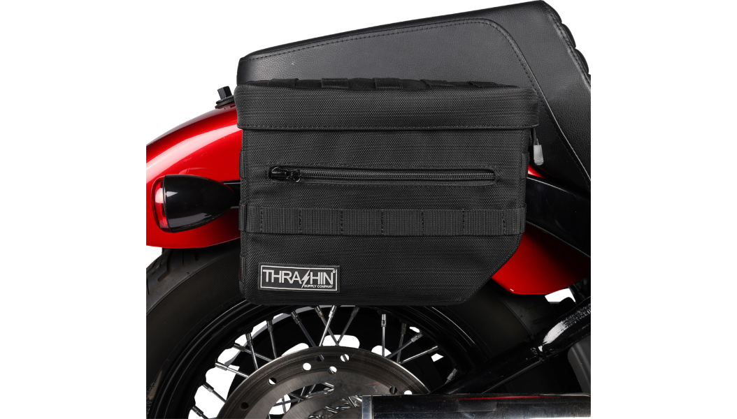 Thrashin Essential V3 Saddlebags - Black