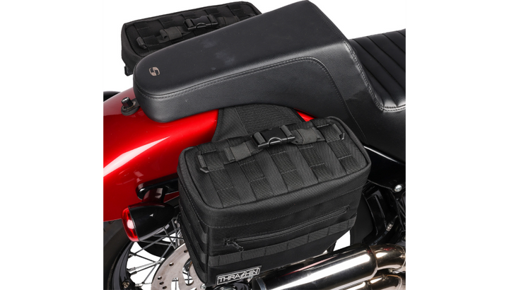 Thrashin Essential V3 Saddlebags - Black