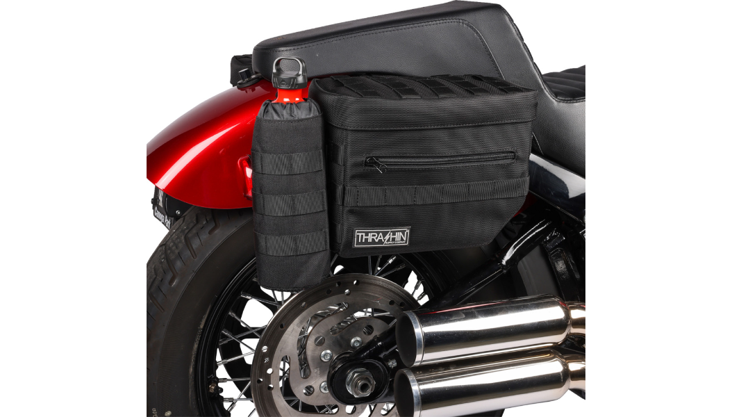 Thrashin Essential V3 Saddlebags - Black