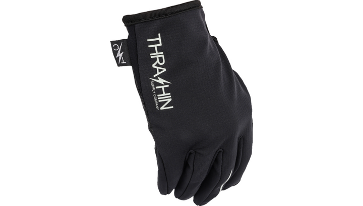 Thrashin Supply Windbreaker Stealth Gloves - Black