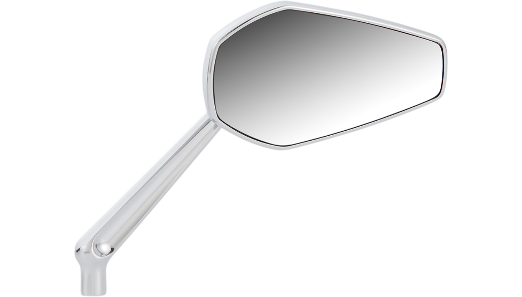 Arlen Ness Mini Stocker Mirror - Left Mirror - Chrome