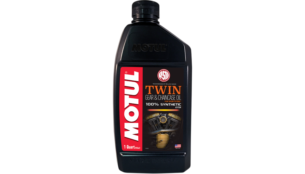 Motul V-Twin Synthetic Gear & Chaincase Oil For Sportster - 1 Quart