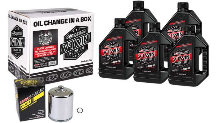 Maxima Oil Change In a Box - Quick Change Kit (Engine Oil Only)