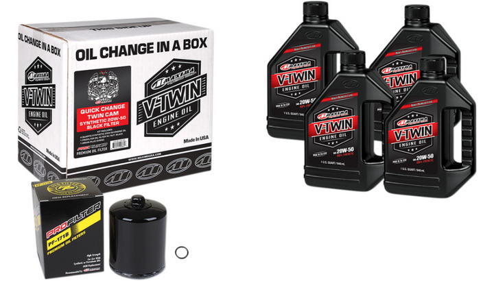 Maxima Oil Change In a Box - Quick Change Kit (Engine Oil Only)