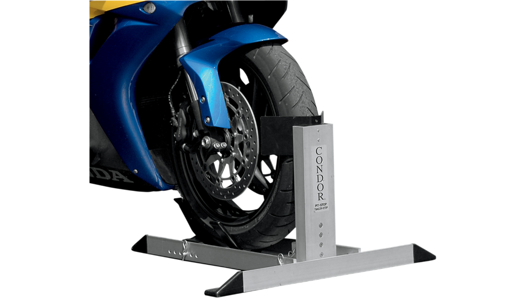Condor Pit Stop Wheel Chock - Pit/Trailer Stop Stand