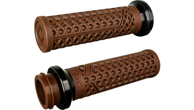 ODI Vans V-Twin Lock-On Grips - Cable Throttle - Brown / Black