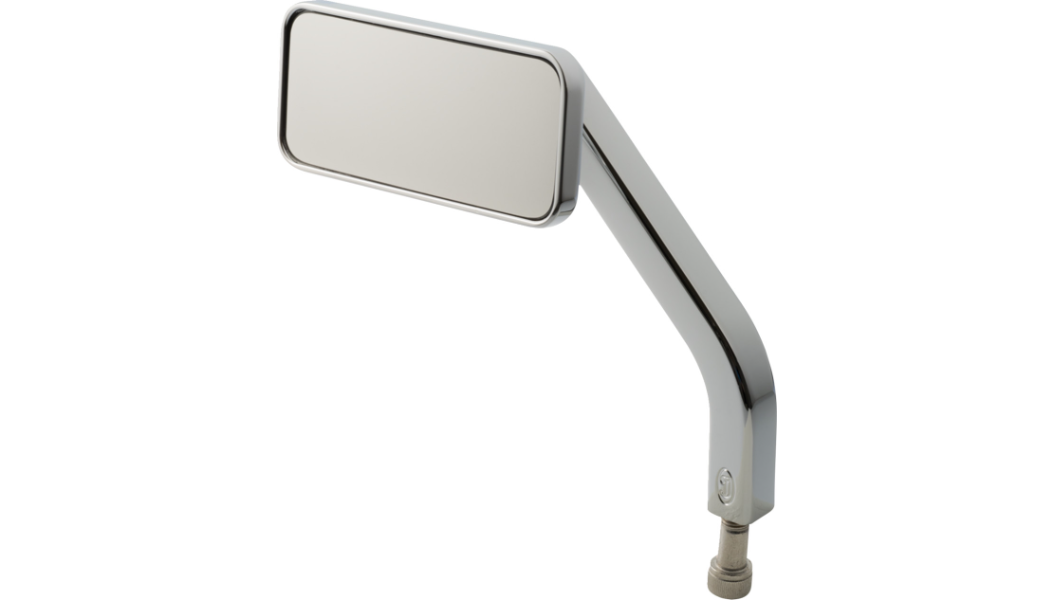 Joker Machine Mirror - No. 1 - Harley-Davidson OEM - Rectangle - Chrome - Left - 03-055-3L
