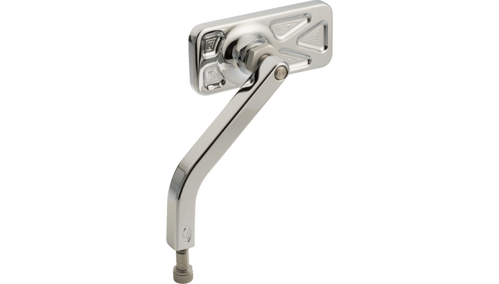 Joker Machine Mirror - No. 1 - Harley-Davidson OEM - Rectangle - Chrome - Left - 03-055-3L