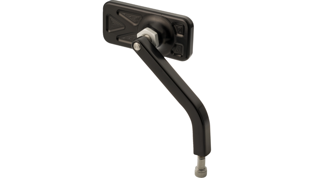 Joker Machine Mirror - No. 1 - Harley-Davidson OEM - Rectangle - Black - Right - 03-055-1R