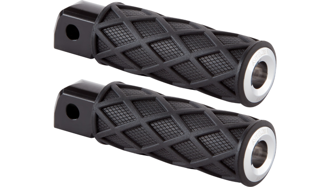 Arlen Ness Diamond Footpegs - Passenger - Chrome - M8 Softail/ELW/Pan America - 400-054