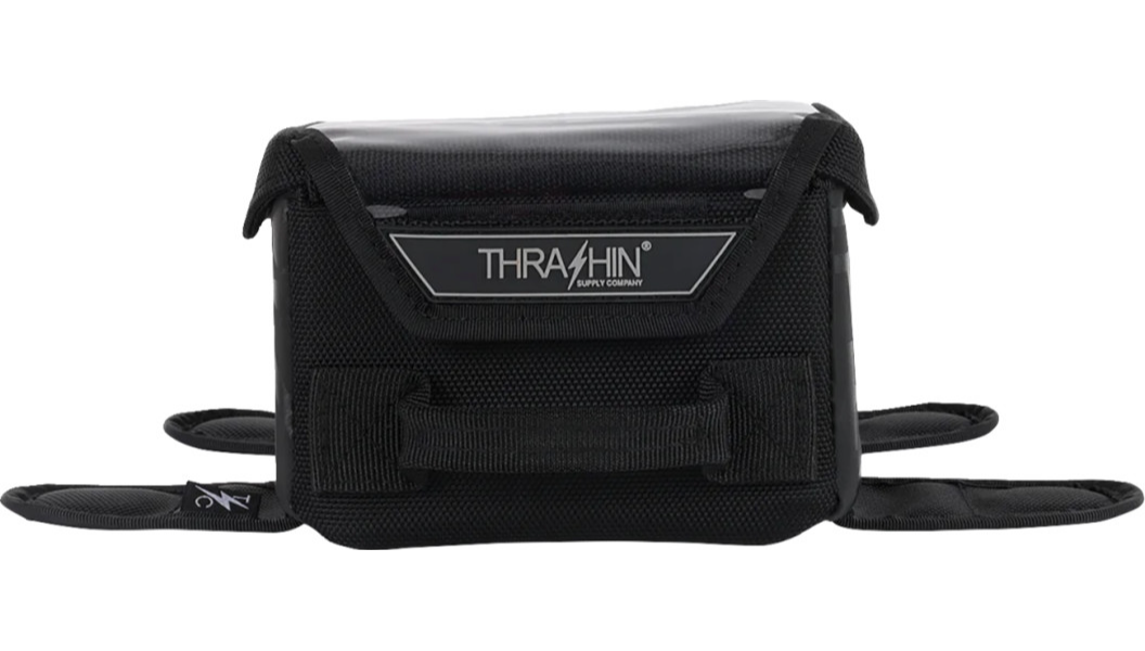 Thrashin Supply Co Magnetic Tank Bag - 3.5L - Black - TSB-0017