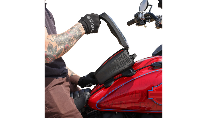 Thrashin Supply Co Magnetic Tank Bag - 3.5L - Black - TSB-0017