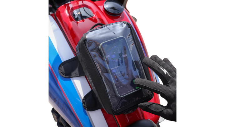 Thrashin Supply Co Magnetic Tank Bag - 3.5L - Black - TSB-0017