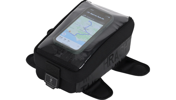 Thrashin Supply Co Magnetic Tank Bag - 3.5L - Black - TSB-0017