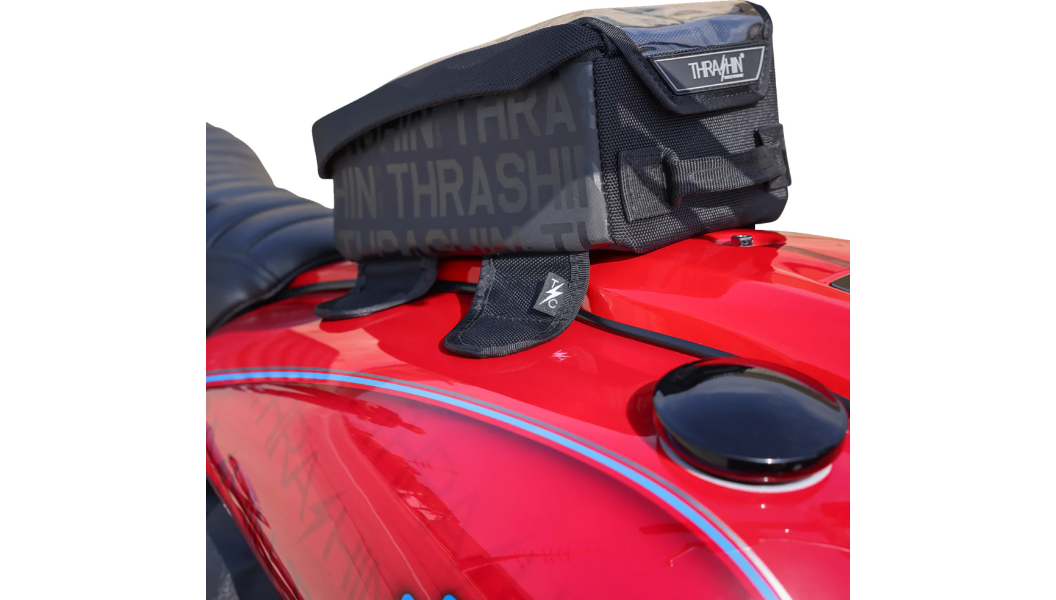 Thrashin Supply Co Magnetic Tank Bag - 3.5L - Black - TSB-0017