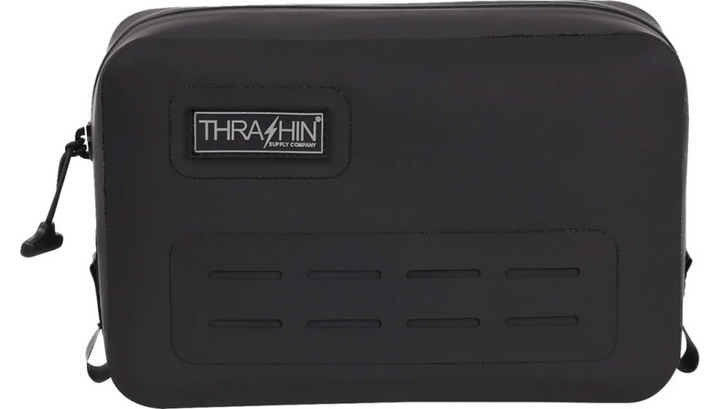 Thrashin Supply Co. Handlebar Bag - Black - Waterproof - THB-0021