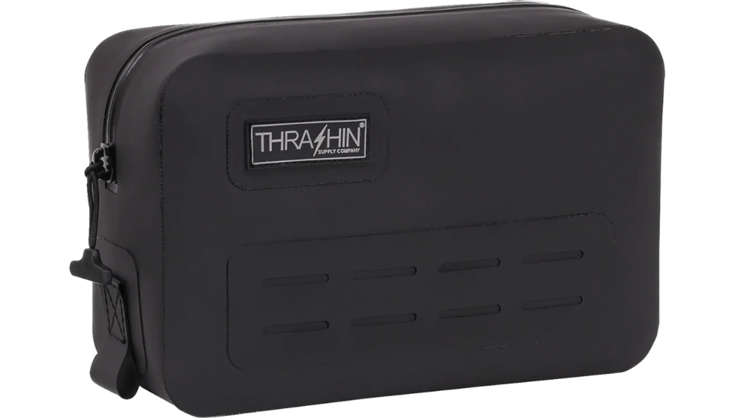 Thrashin Supply Co. Handlebar Bag - Black - Waterproof - THB-0021