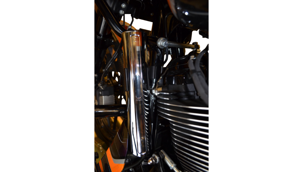 Kodlin USA Water Reservoir Cover - Chrome - 23.5-Up Street Glide and Road Glide - K25414