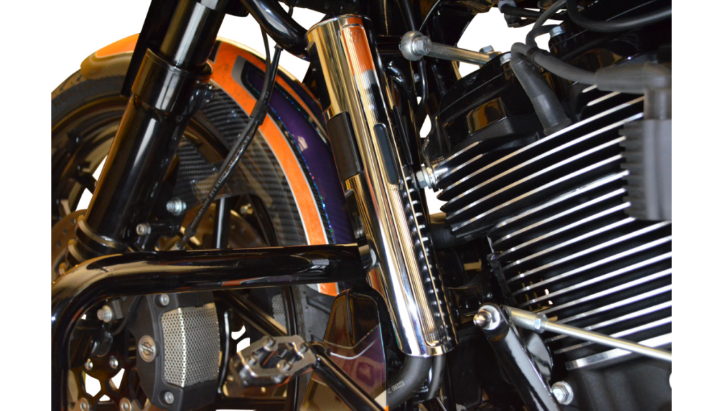 Kodlin USA Water Reservoir Cover - Chrome - 23.5-Up Street Glide and Road Glide - K25414