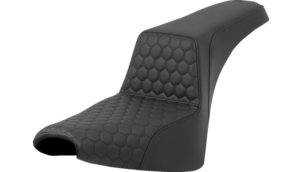 Saddlemen Step-Up Seat - Honeycomb - 18-24 Softail Standard and Street Bob - 818-30-177