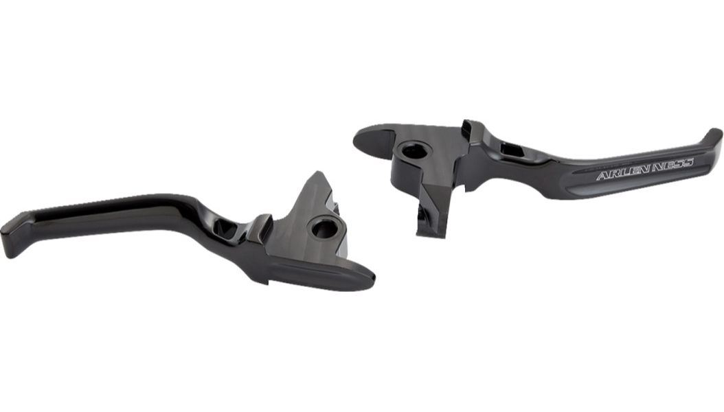 ARLEN NESS Method Lever Set - Black - 530-016 - 08-13 FLHT/FLHR/FLTR/FLHX, FL Trike & 14-16 FLHR W/ Cable Clutch