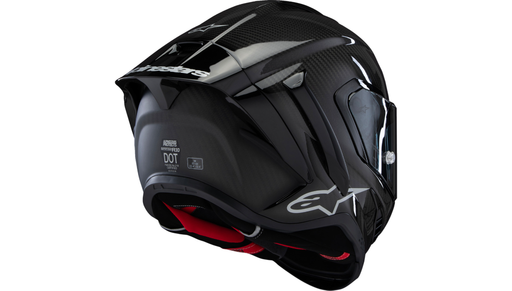 alpinestars bike helmet Alpinestars Supertech R10 Solid Carbon Fiber Helmet – Tucker Speed