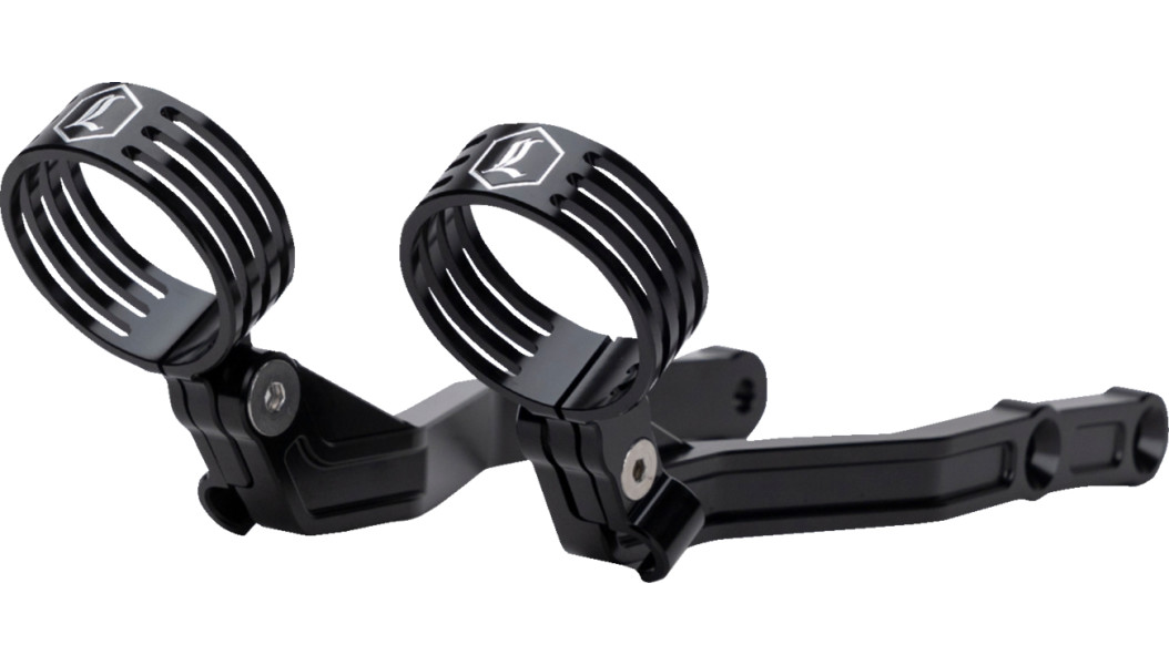 Legend Suspension Revo ARC Billet Remote Reservoir External Mount - Black - 14-25 CVO / 24 & Newer FL