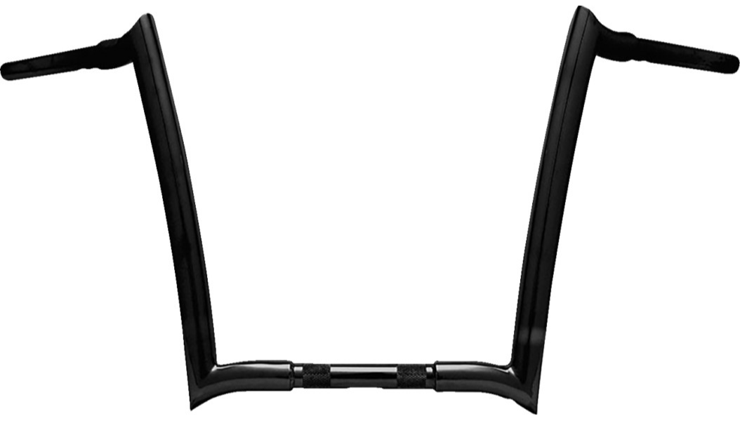 Paul Yaffe Bagger Nation Handlebar - Monkey Drag Bar Handlebar - 12" - Black- PYO:OEMB125-12B