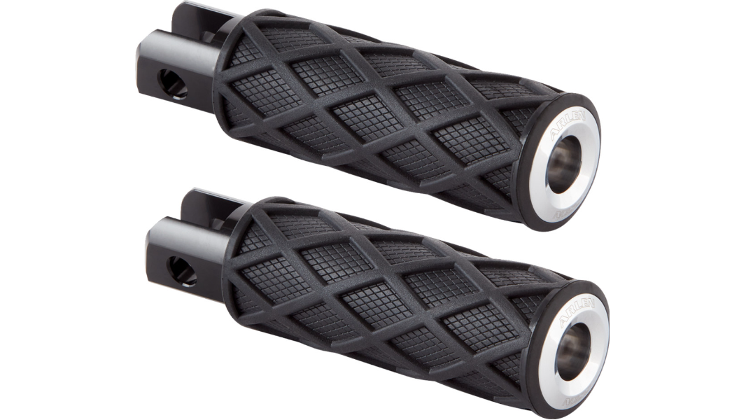 Arlen Ness Diamond Footpegs - Driver - Chrome - M8 Softail/ELW/Pan America - 400-052