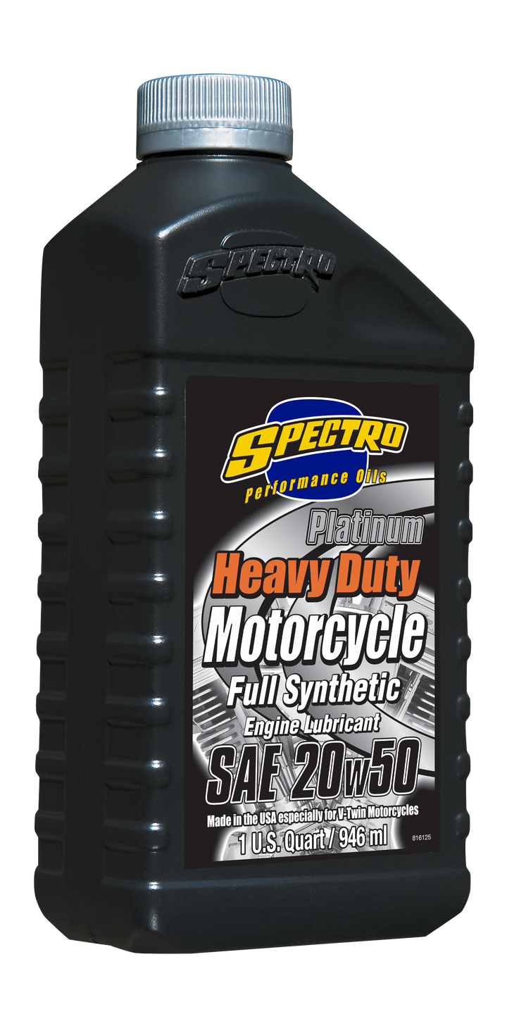Platinum M/C Full Syn Hd Oil 20w50 1qt