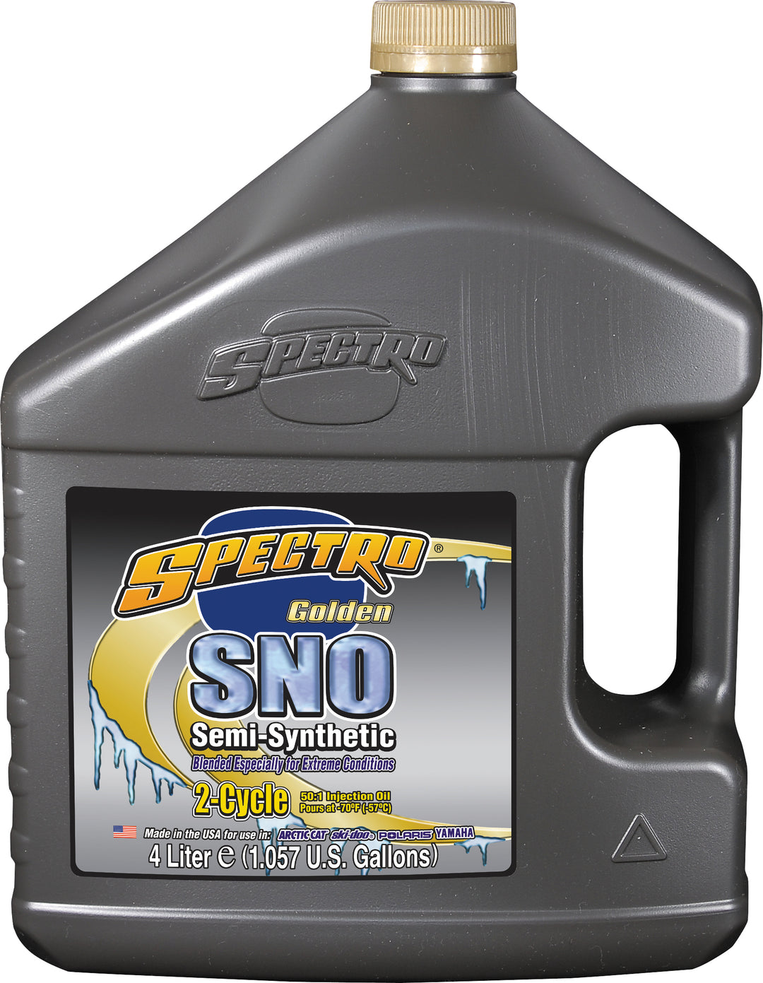 Golden Sno Semi Syn Inject Oil 2t 1gal
