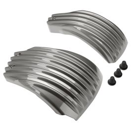 Color Matched Ribbed Battery Covers for Harley® Softail '18-'24