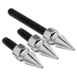 Spiked Windshield Bolts in Chrome for Harley® Touring '14-'23