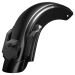 Vivid Black Stretched Rear Fender System for Harley® Touring '14-'23